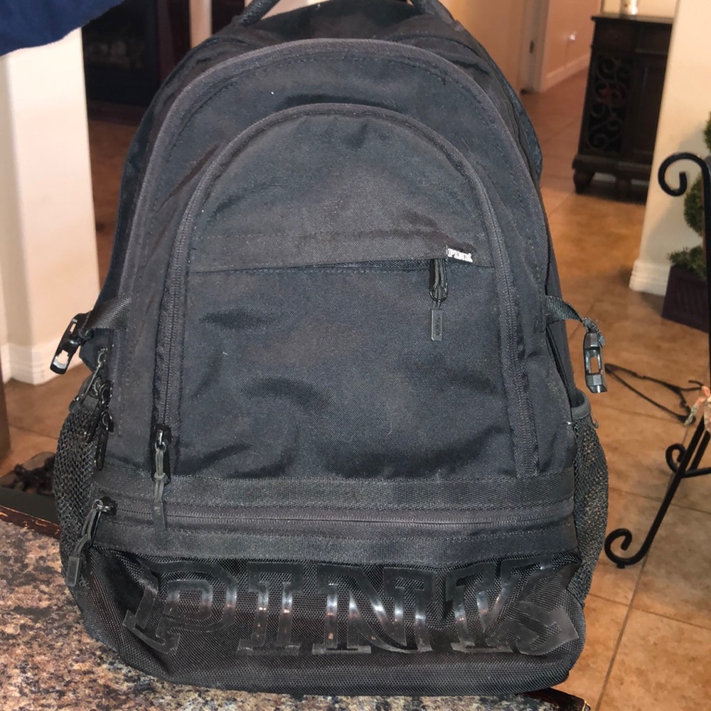 Pink backpack